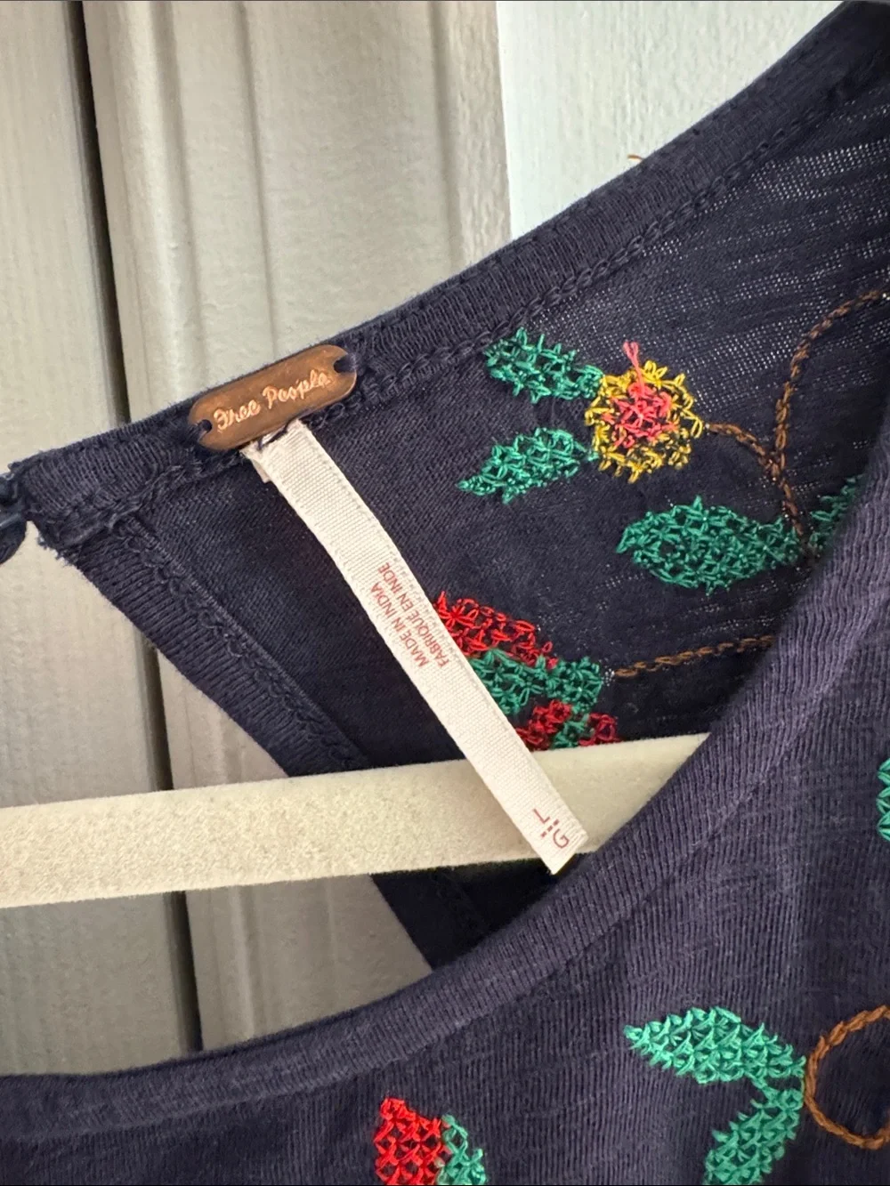 Free People sleeveless navy