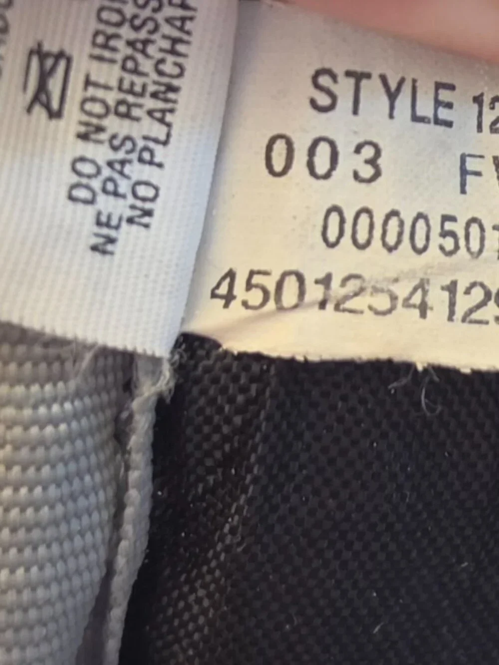 Under Armour extremely roomy