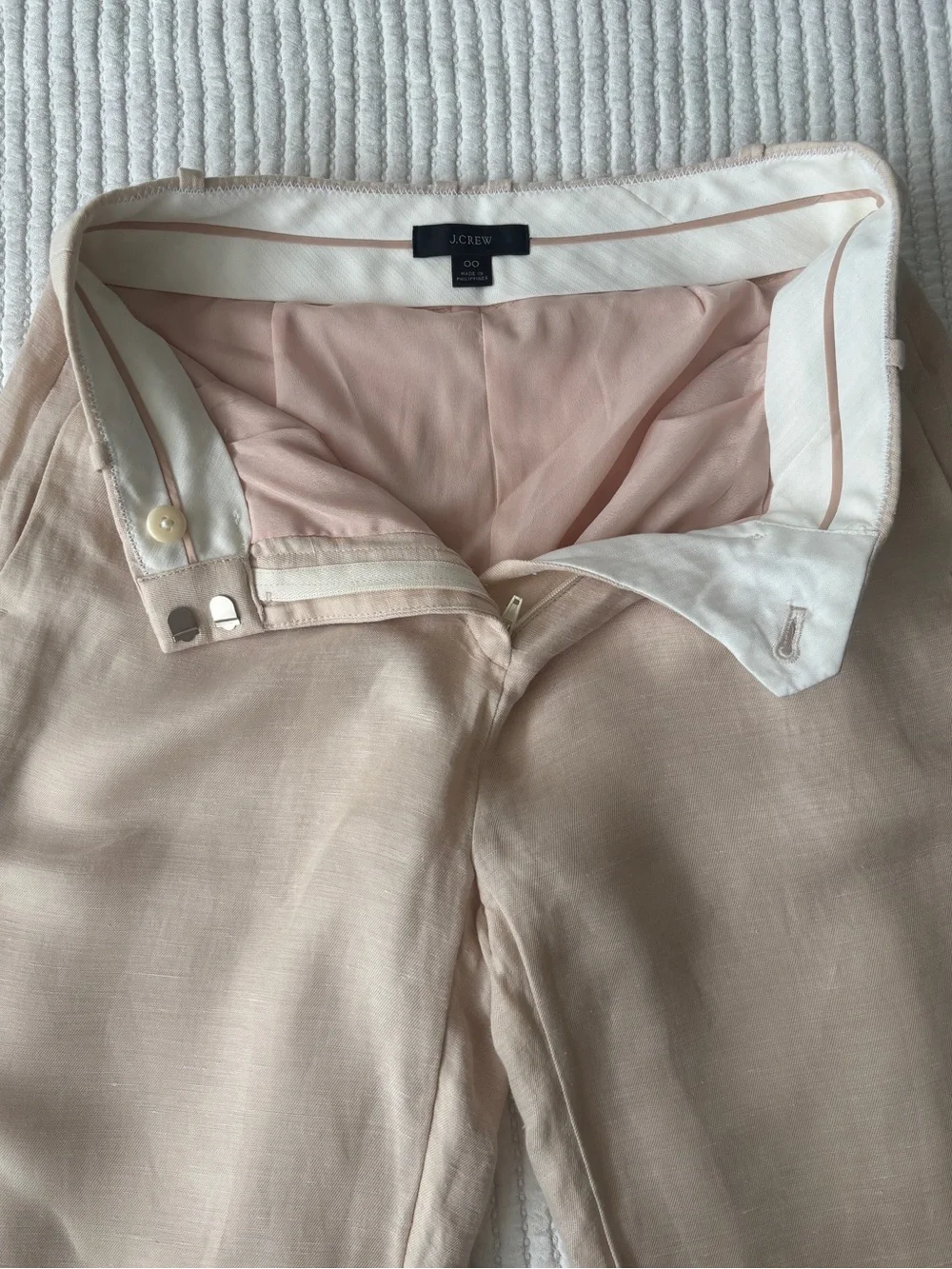 J. Crew pleated high
