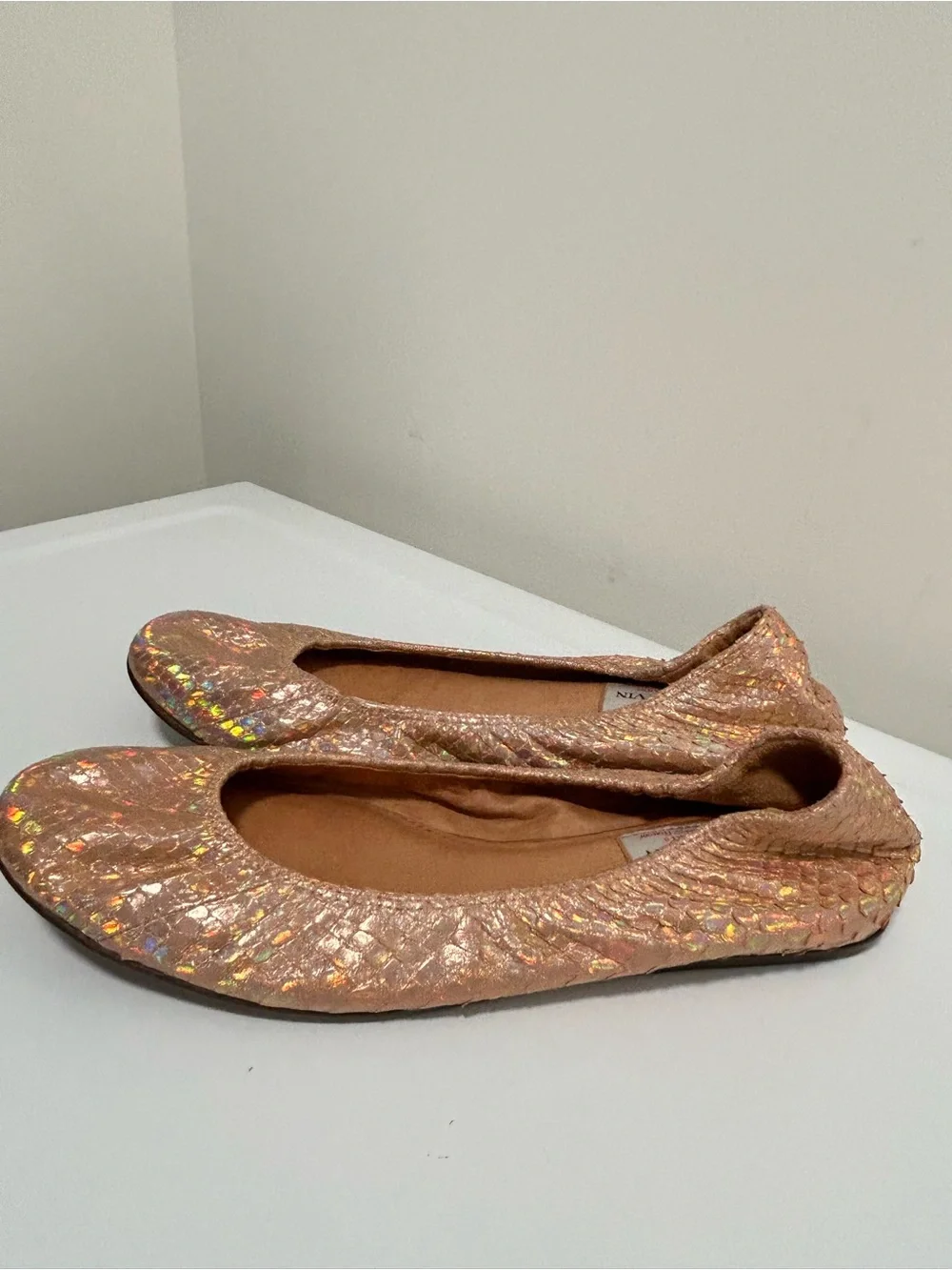 Lanvin iridescent snake