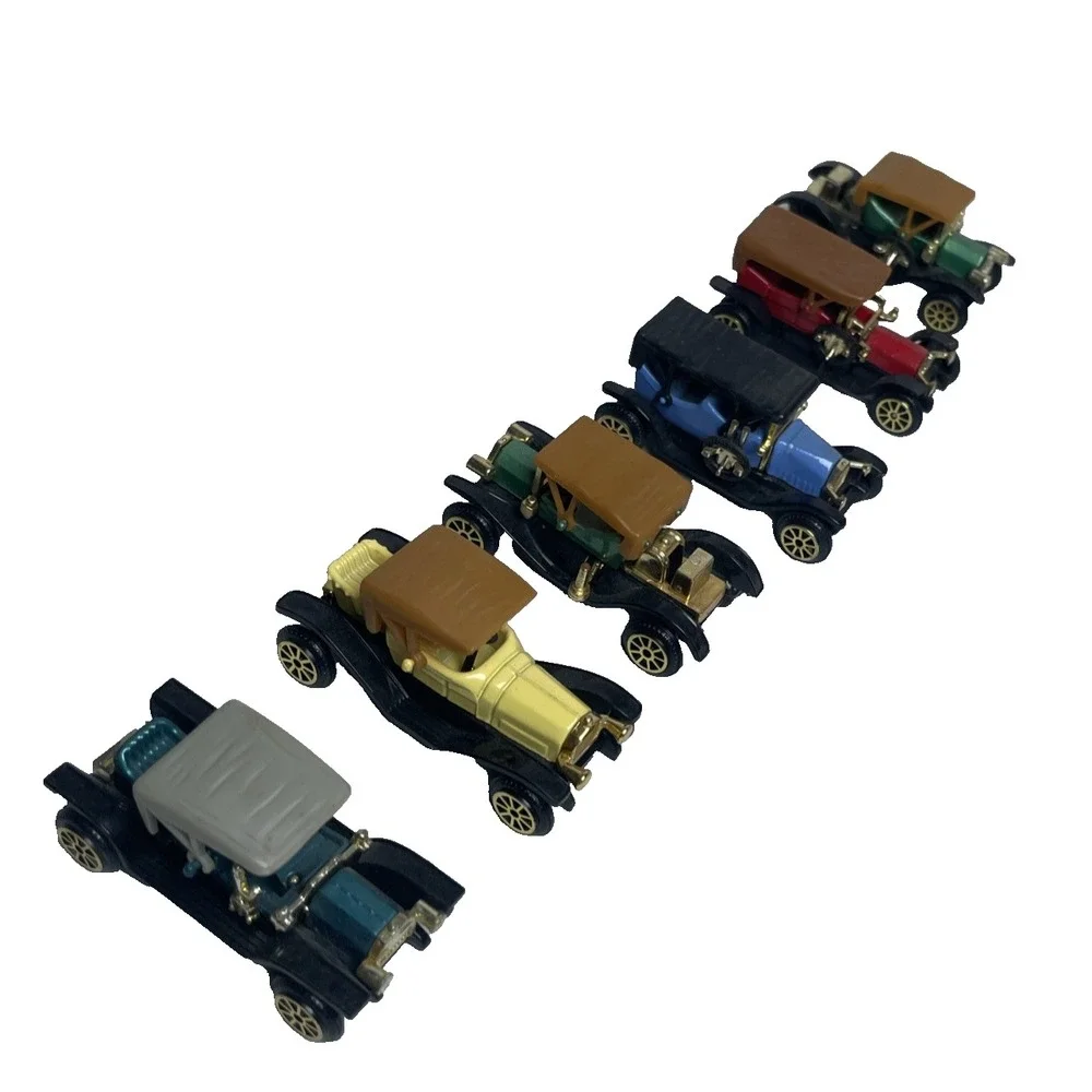 Lot of 6 Vintage Readers Digest Collectible Miniature Classic Cars PREOWNED