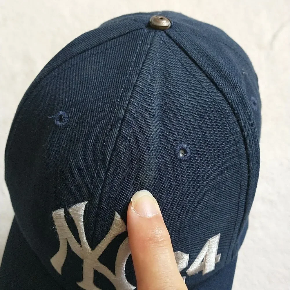New York Yankees Hat Cap #24 Tino Martinez Embroidered Signed Michael Mark