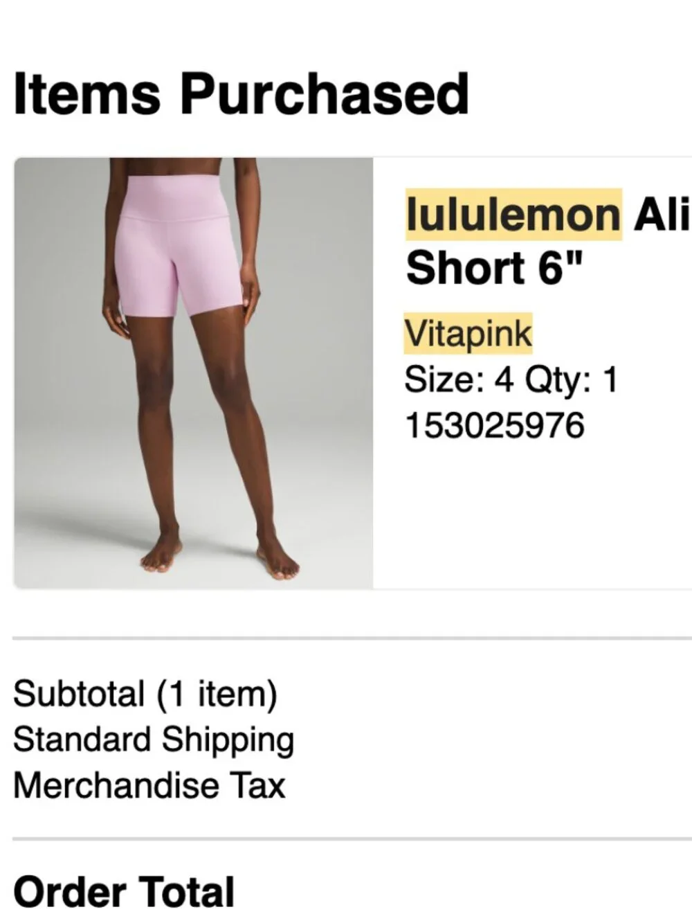 lululemon athletica worn once