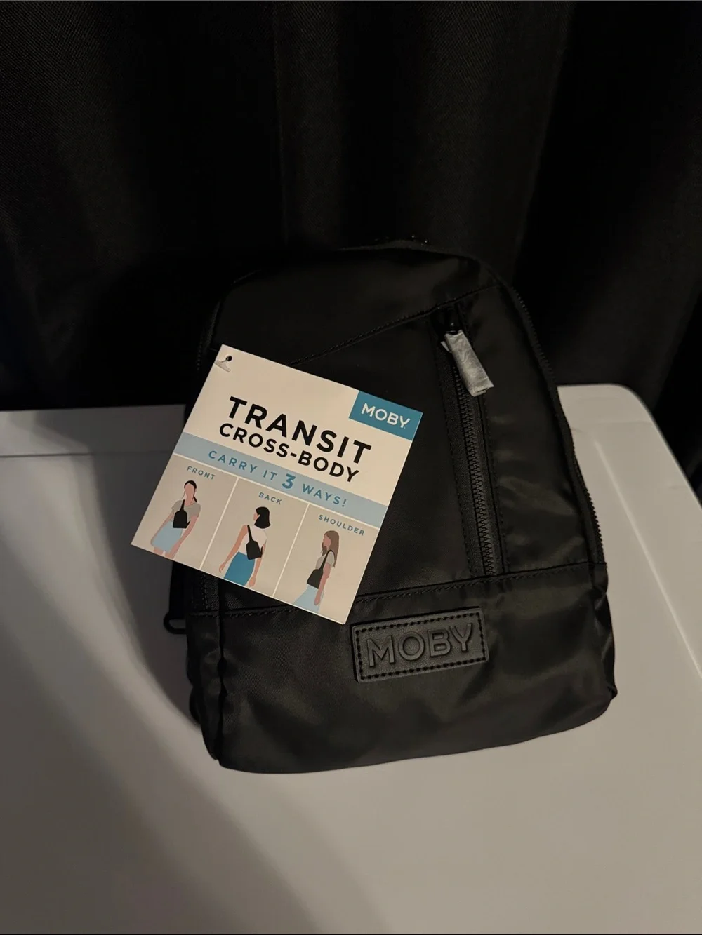 MOBY Compact Crossbody DIAPER BAG