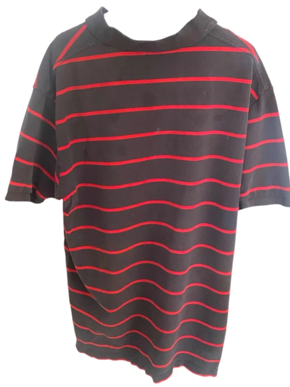 Polo by Ralph Lauren Men’s Lot of 2 Polo Shirts Purple and Navy with Red Stripes