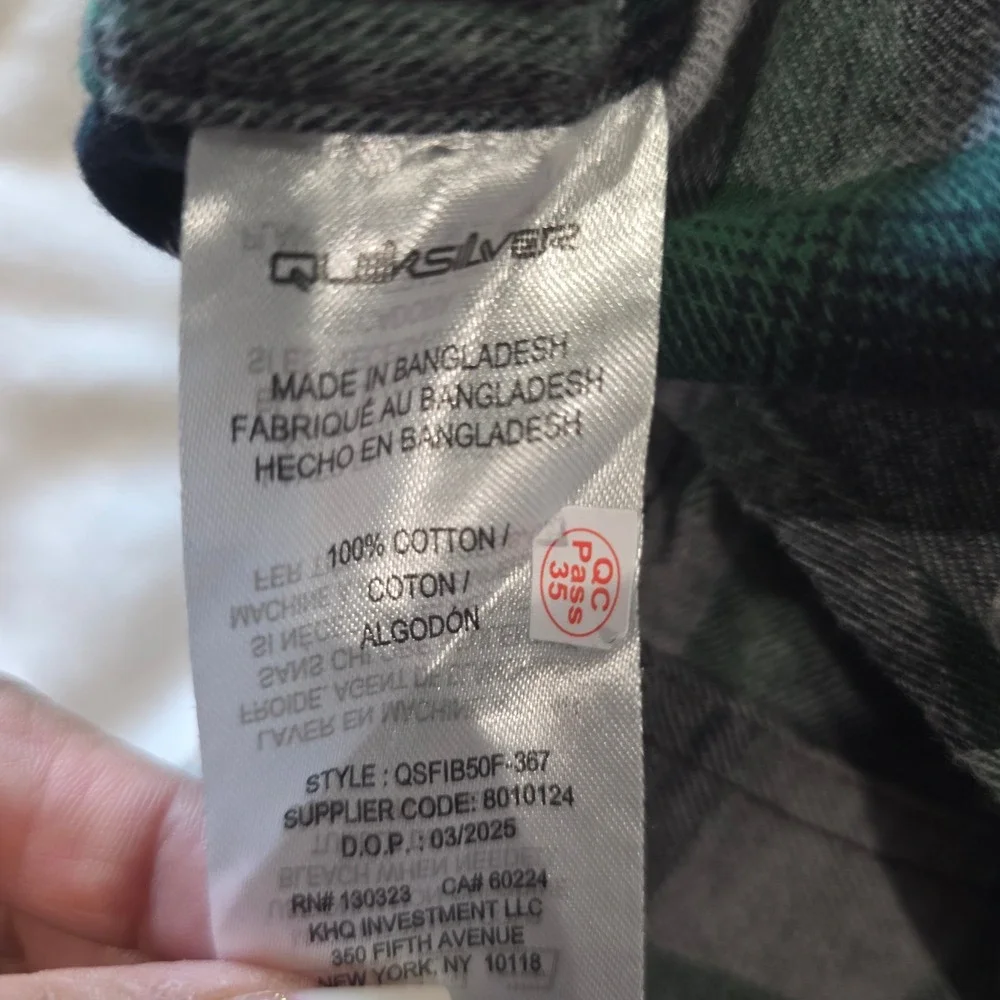 Quiksilver long sleeve