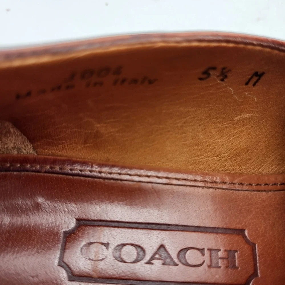 Coach loafers womens