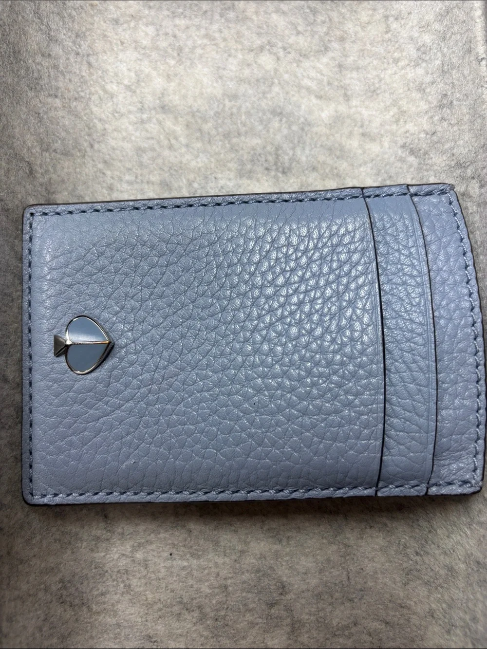 kate spade compact pebbled