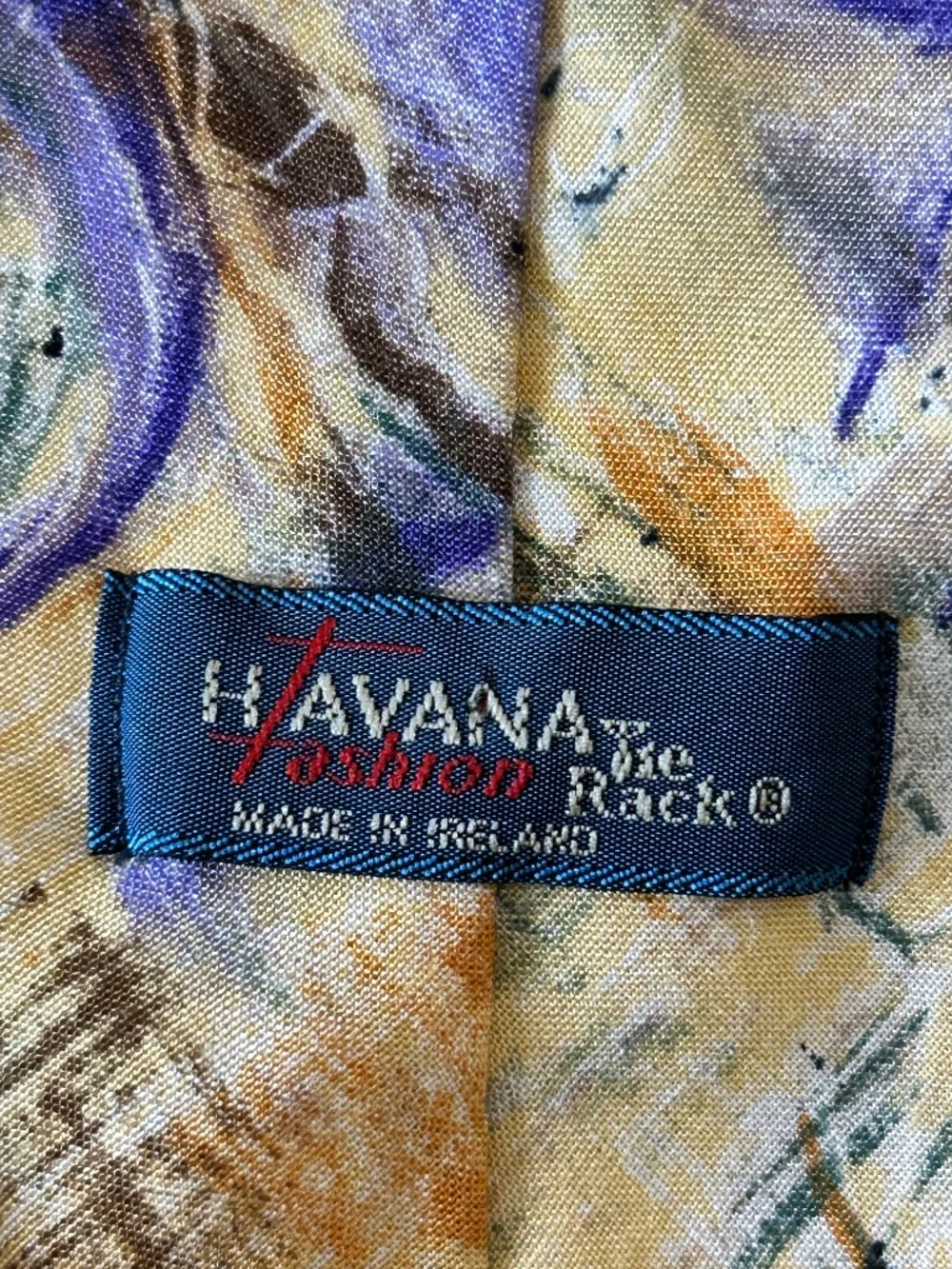 Vintage Havana viscose makes rack