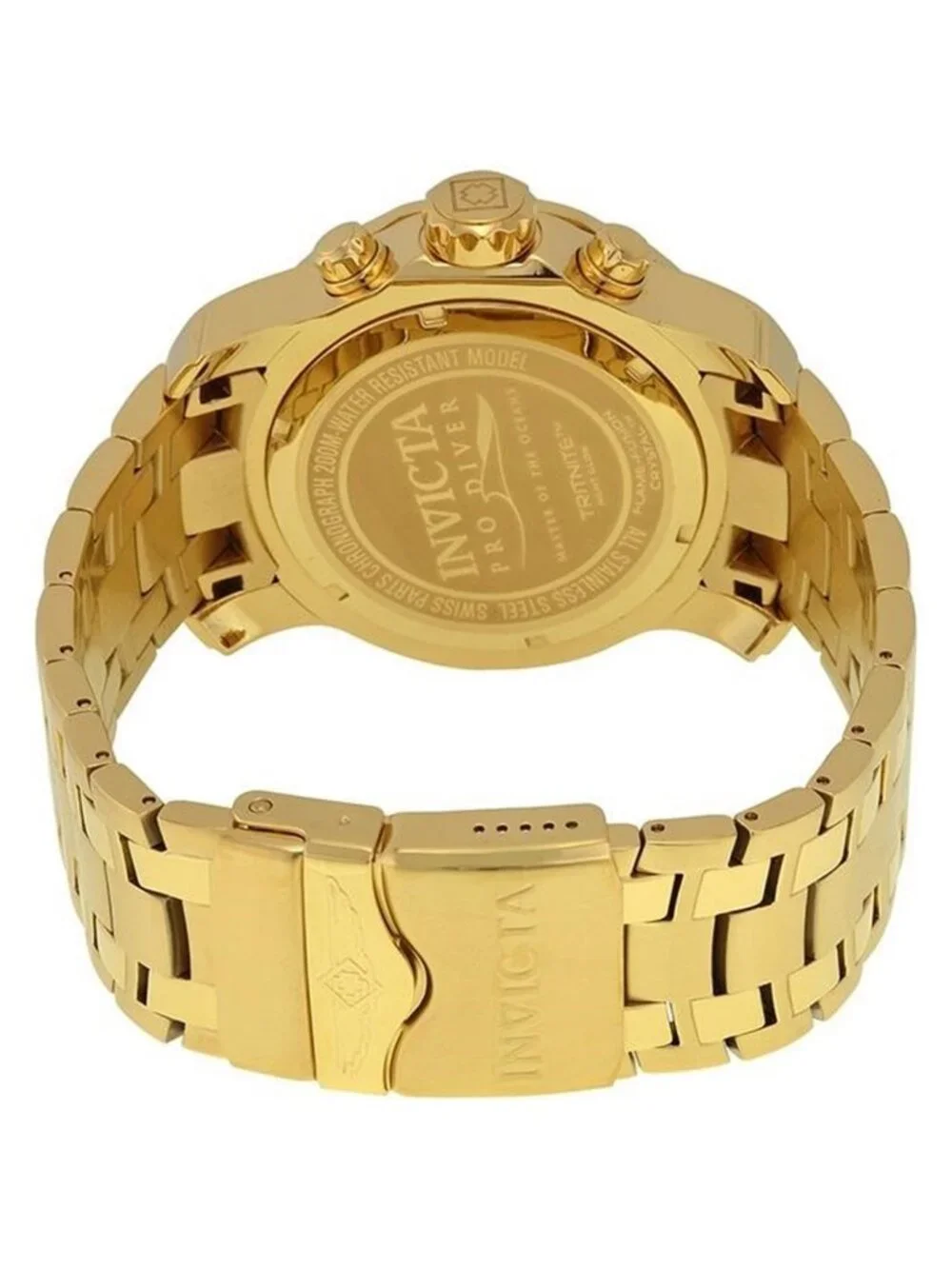 Invicta gold band