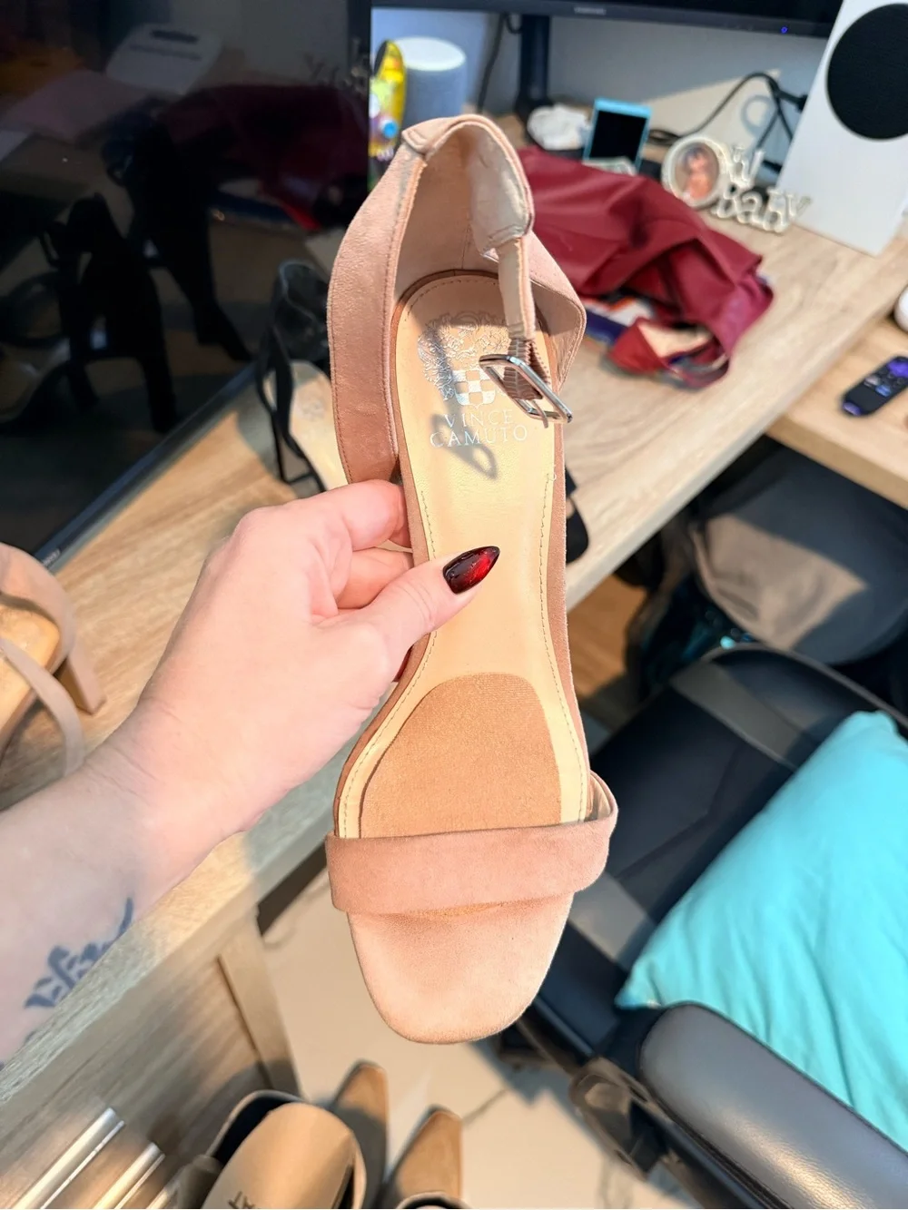 Vince Camuto elegant blush