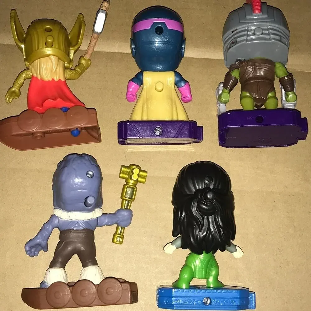 McDonalds 5 Figure Marvel Lot Happy Meal Toys Collectibles Stocking Stuffers