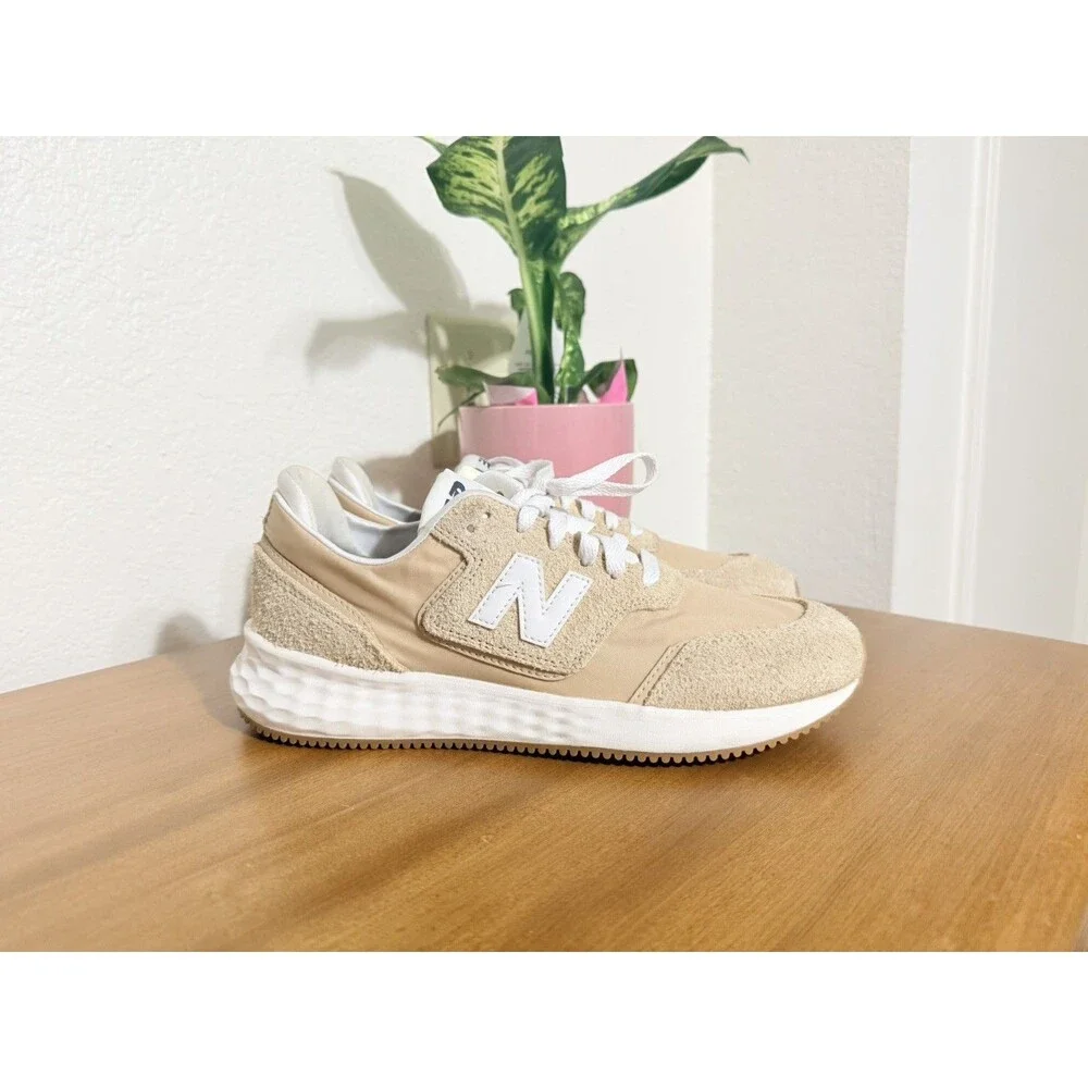 New Balance Women’s Fresh Foam X70 WSX70THA Beige Running Shoes Size 9.5