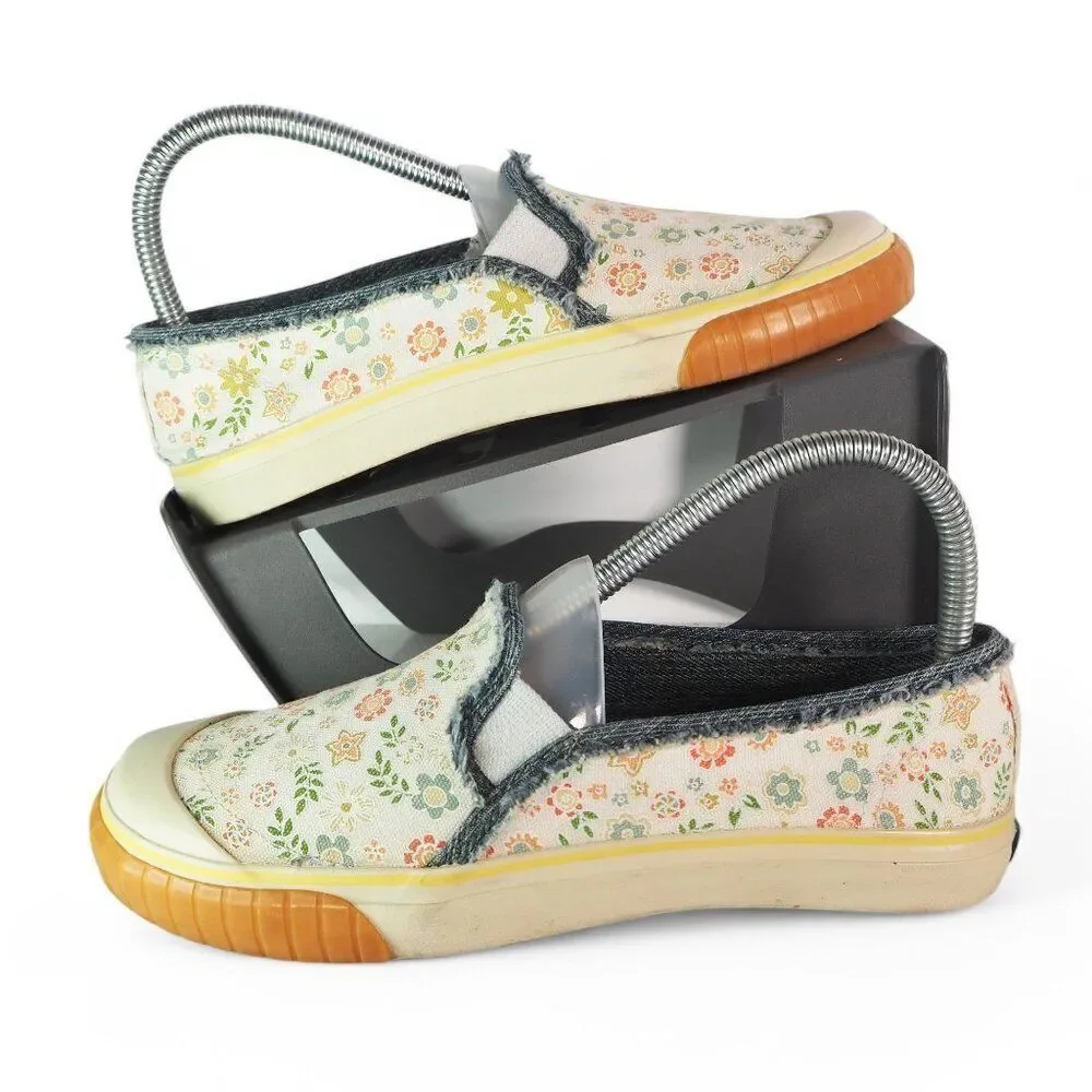 Keds Cap Toe Floral Print Slip-on Casual Loafers Multicolor WF19873M Women's 6.5