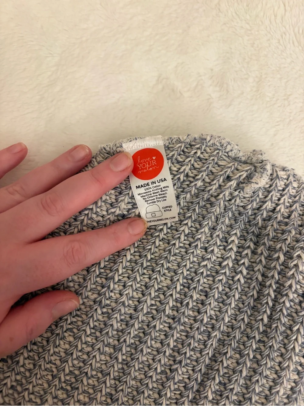 Love Your Melon warm marled