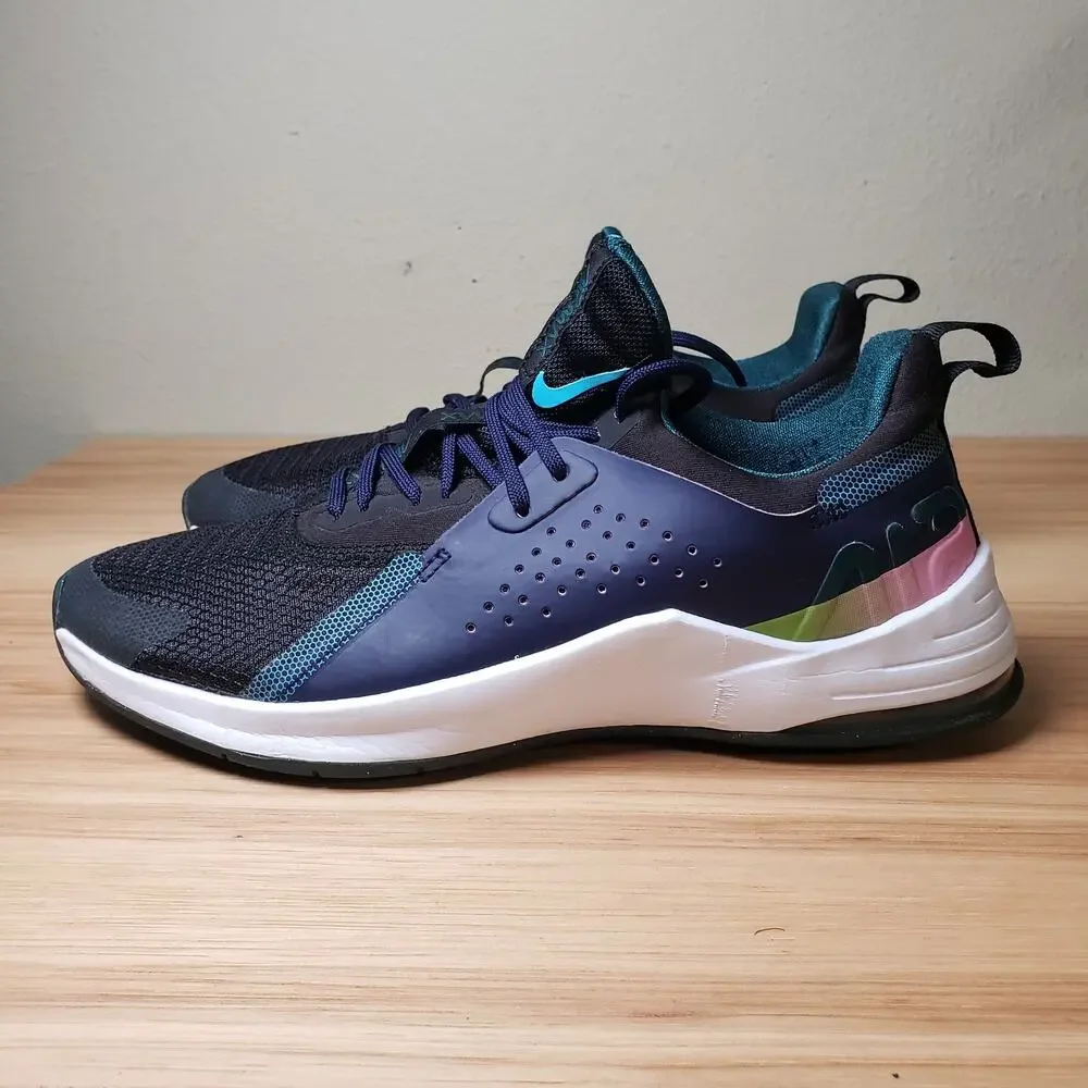 Nike Women's 8 Air Max Bella‎ TR3 Athletic Sneakers Black And Cyber Dark Sporty