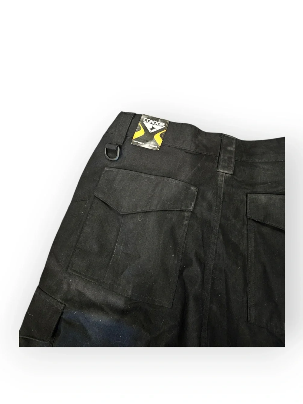 NWT Condor Outdoor Tactical Cargo Pants 36x34 Black Ripstop Workwear Utility