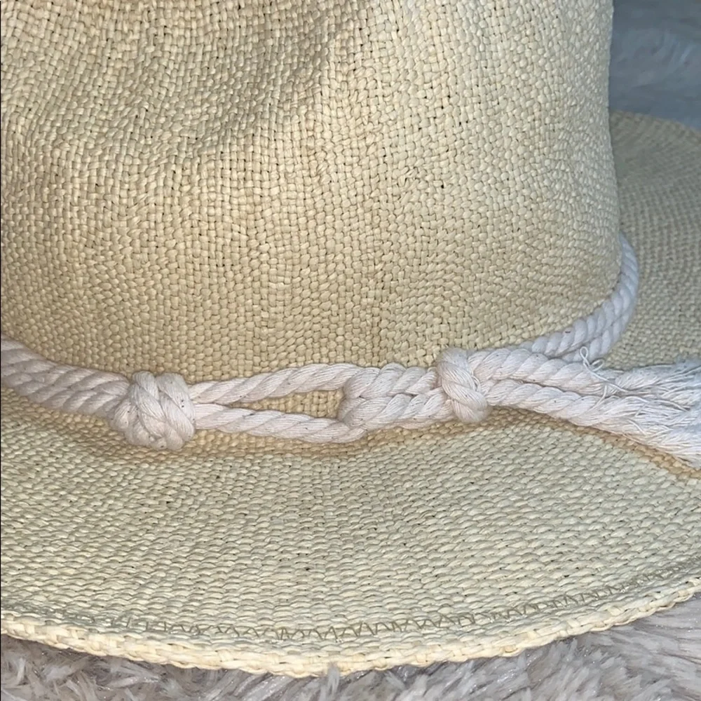 Brixton Natural Straw Fedora Hat