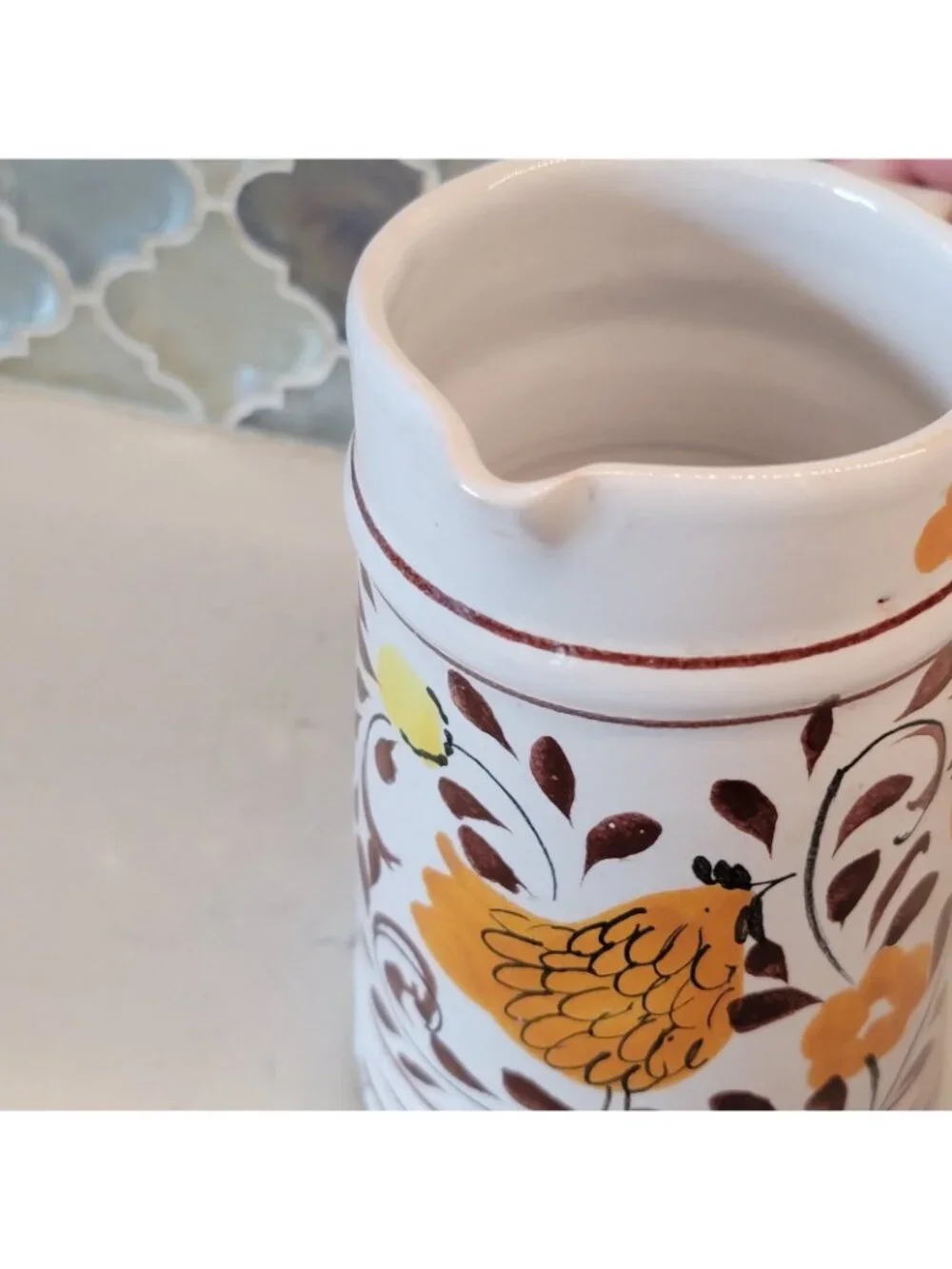 Handmade vintage chicken