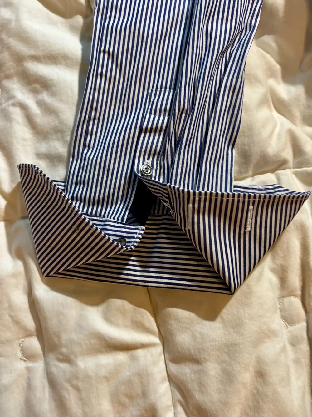 J. Crew collar fit slightly