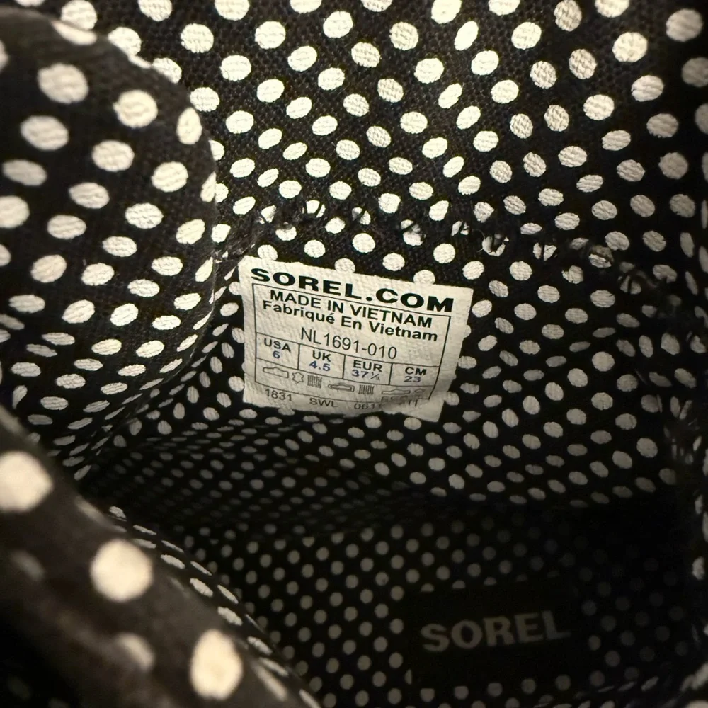 Sorel color black
