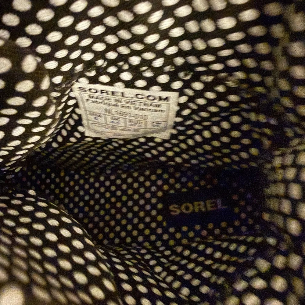 Sorel color black