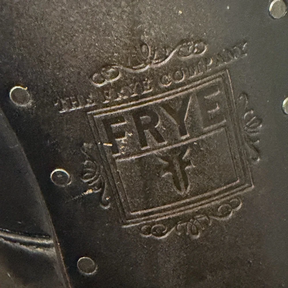 Frye sleek black