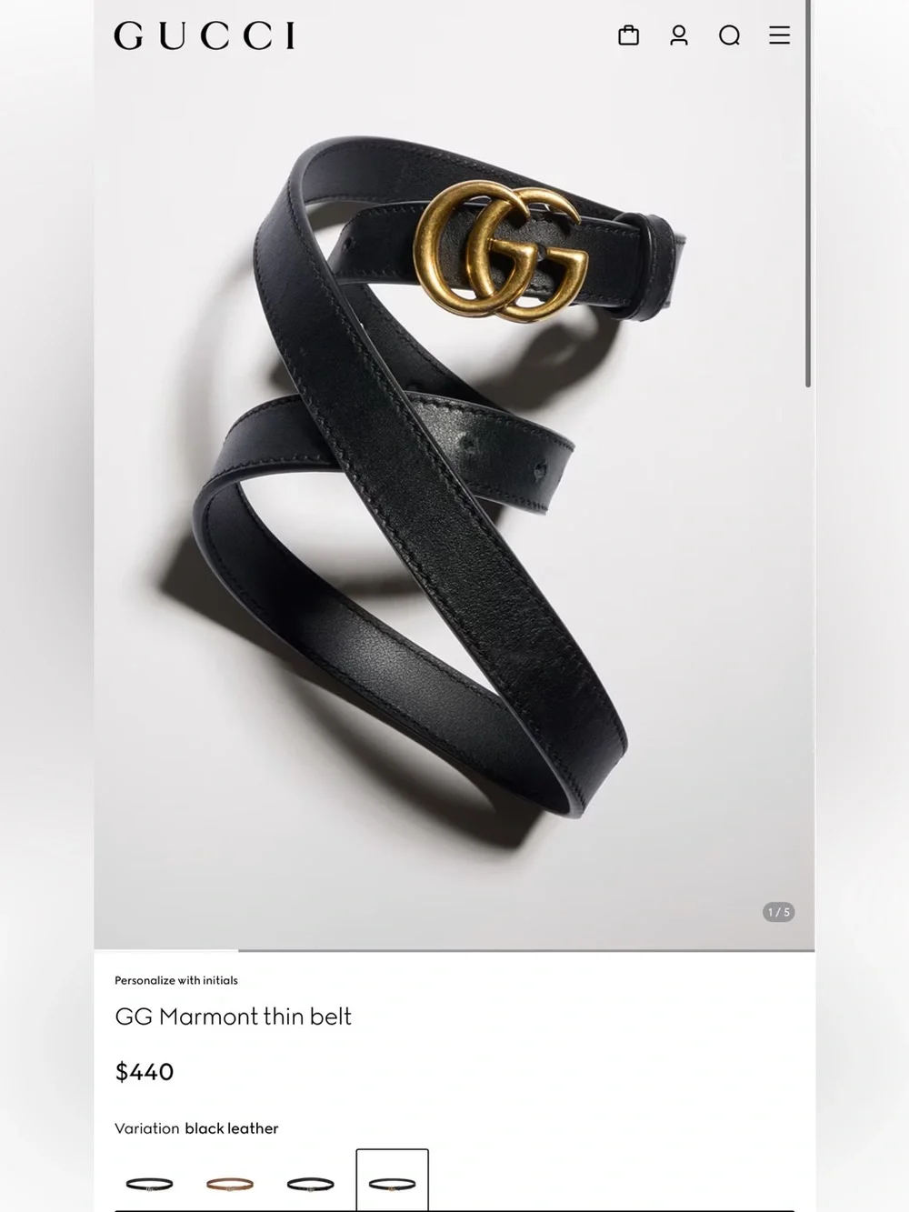 Gucci classic marmont