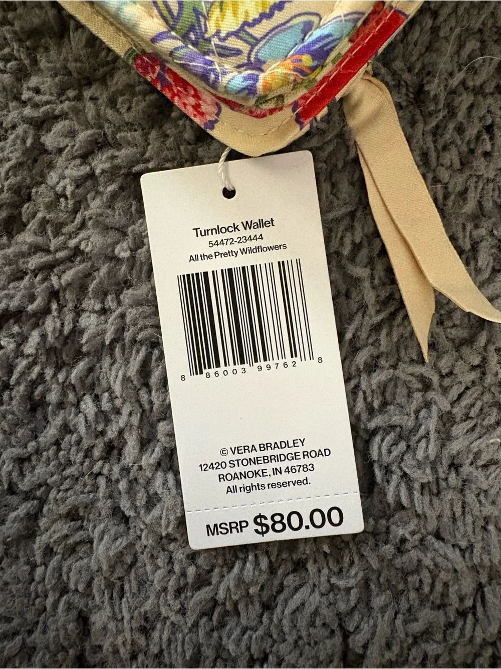 Vera Bradley nwt vera
