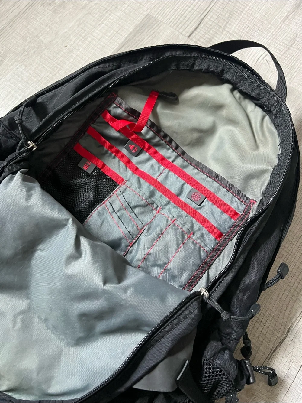 The North Face rigid ripstop