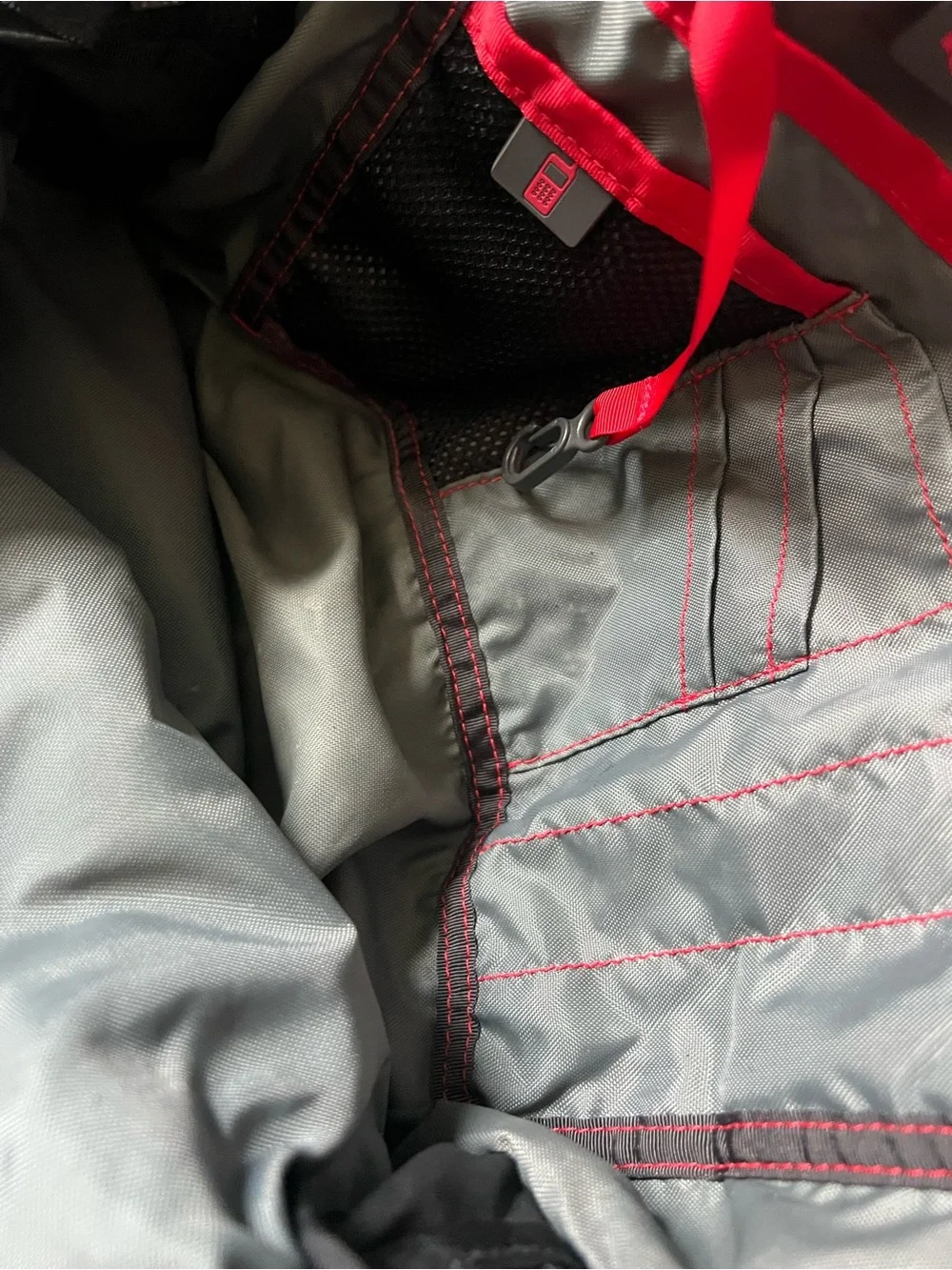The North Face rigid ripstop