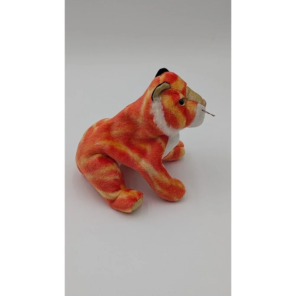 Zodiac Tiger Ty Beanie Babies Collectible With Hang Tag