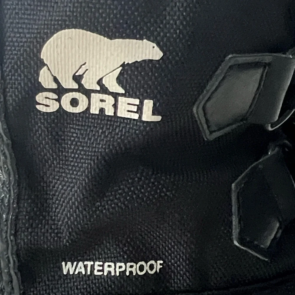 Sorel Yoot Pac Black Waterproof Snow Boots.