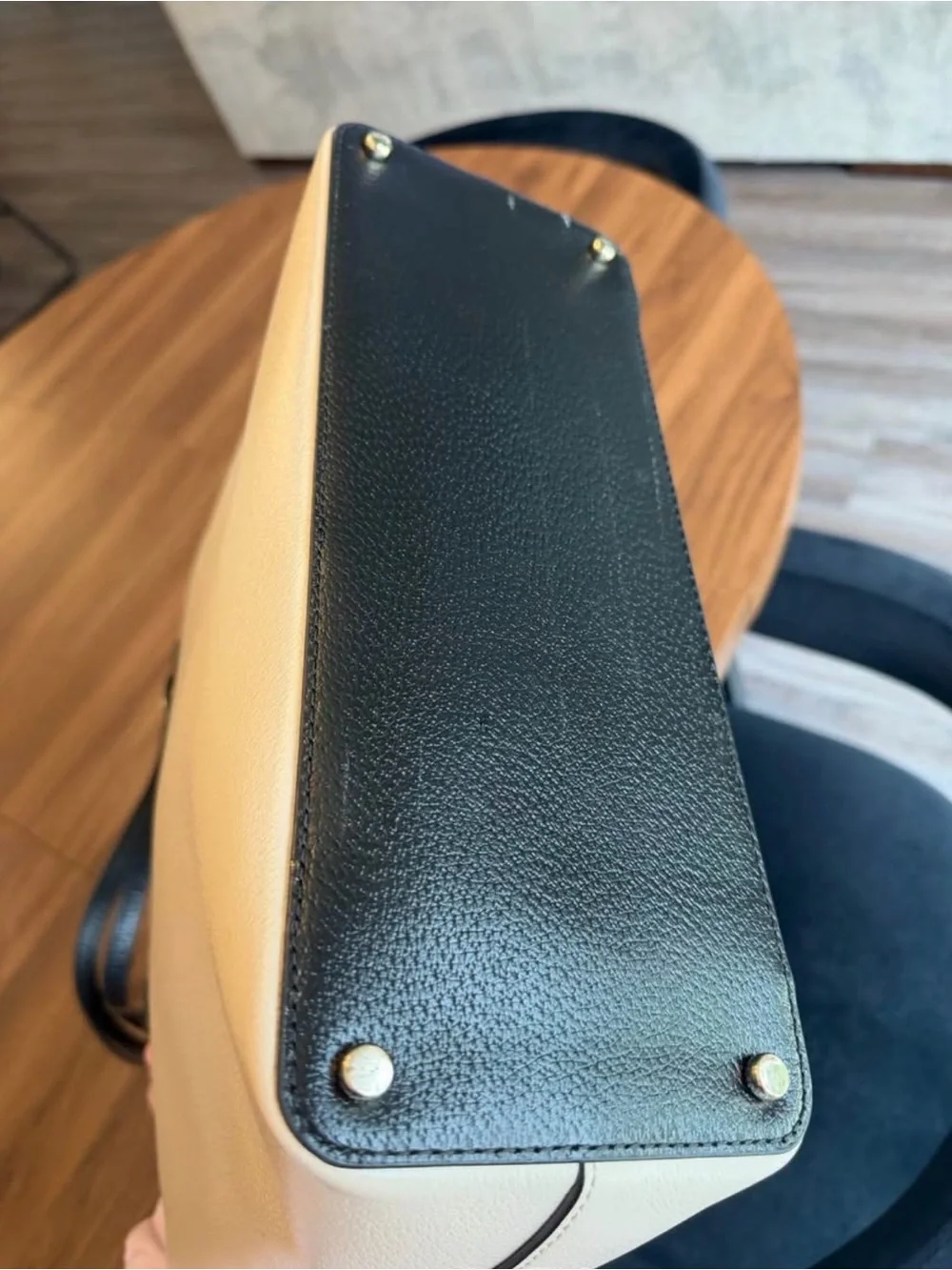 kate spade structured leather