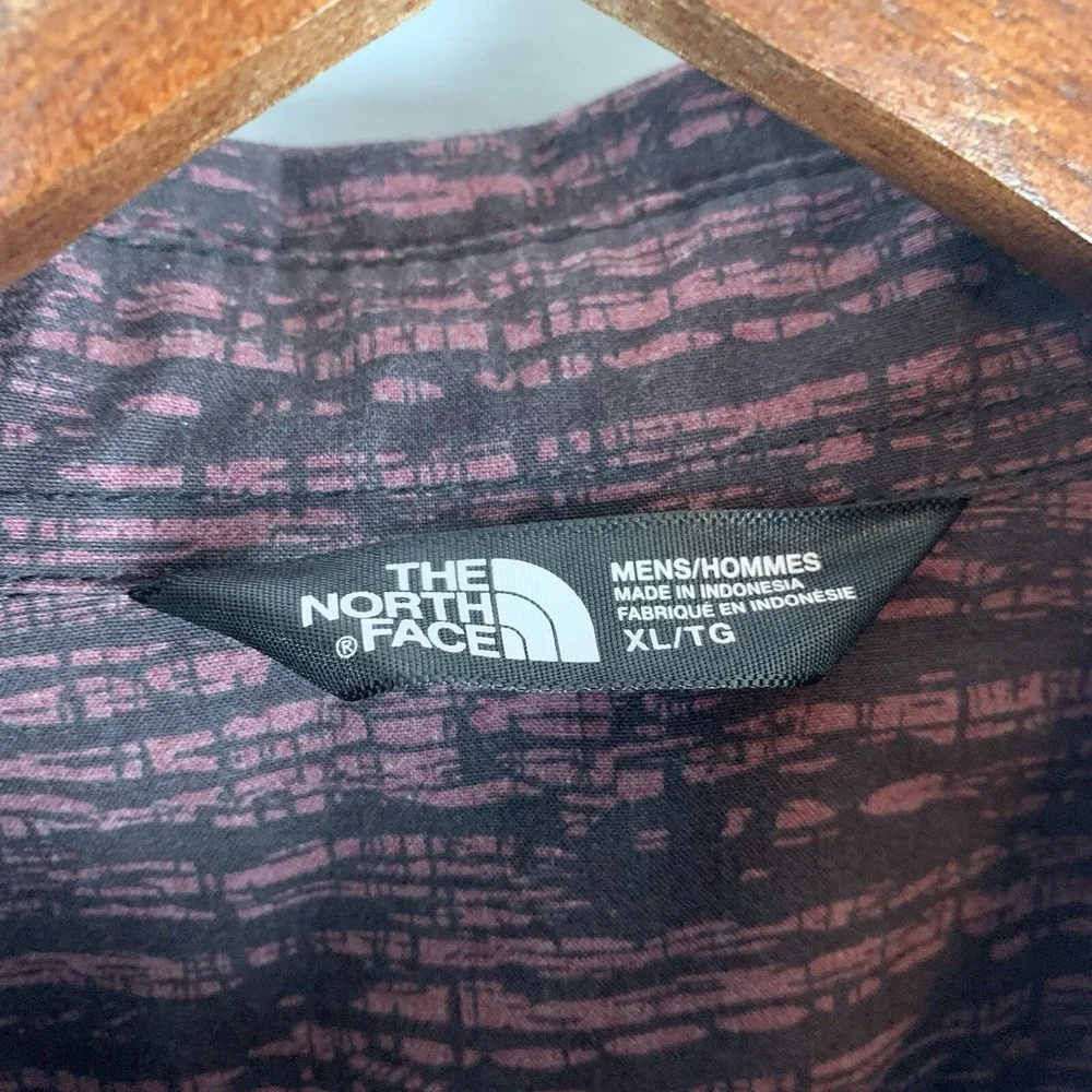 The‎ North Face Men Shirt Long Sleeve Button Up Polyester Cotton XL
