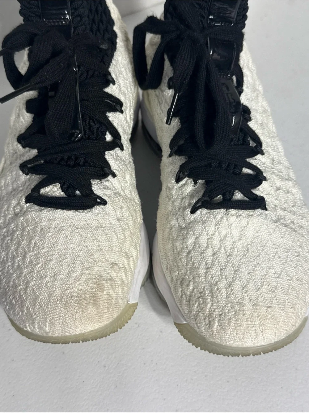 Nike Kids Basketball Sneakers - White and Black