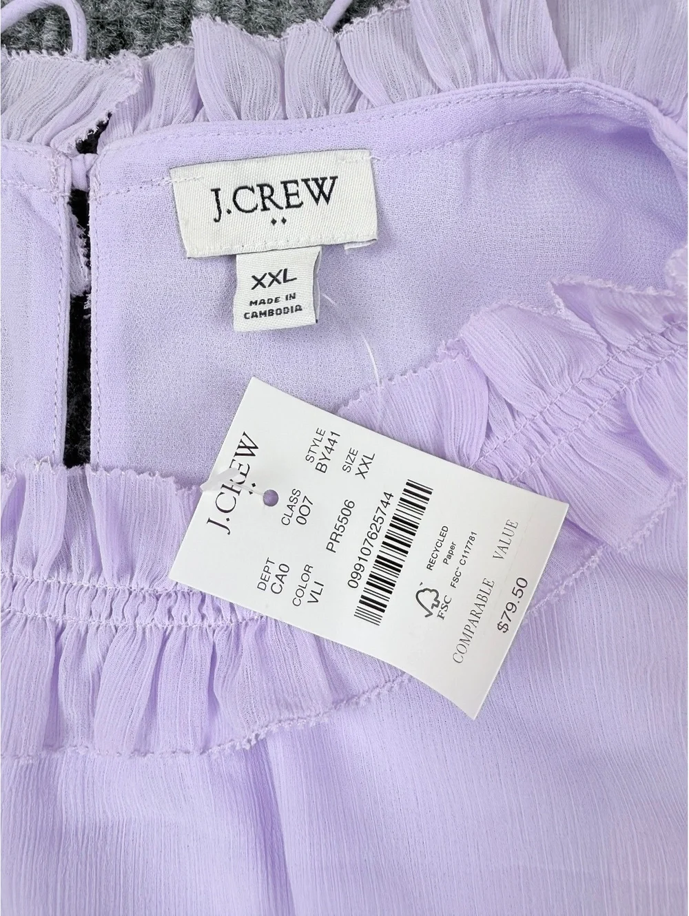 J. Crew crew sleeveless