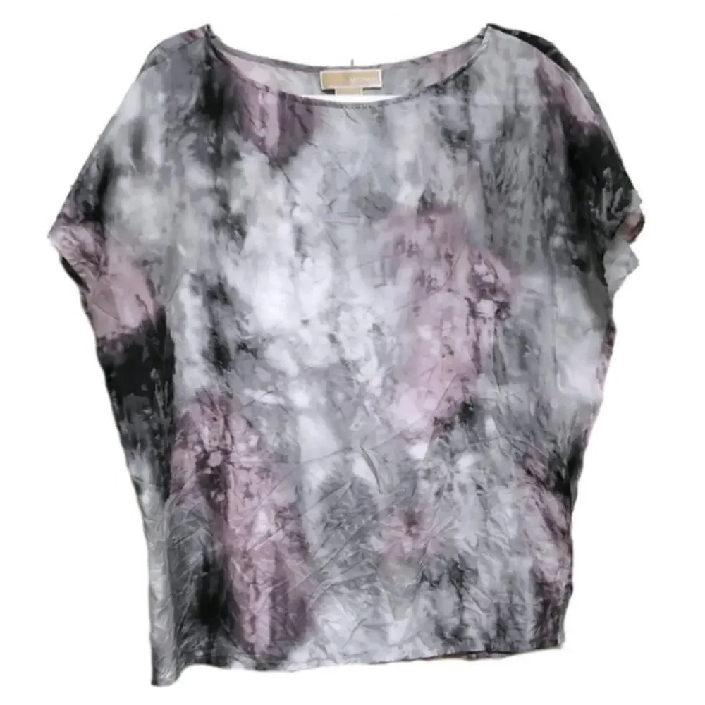 Michael Kors Petite Silk Top