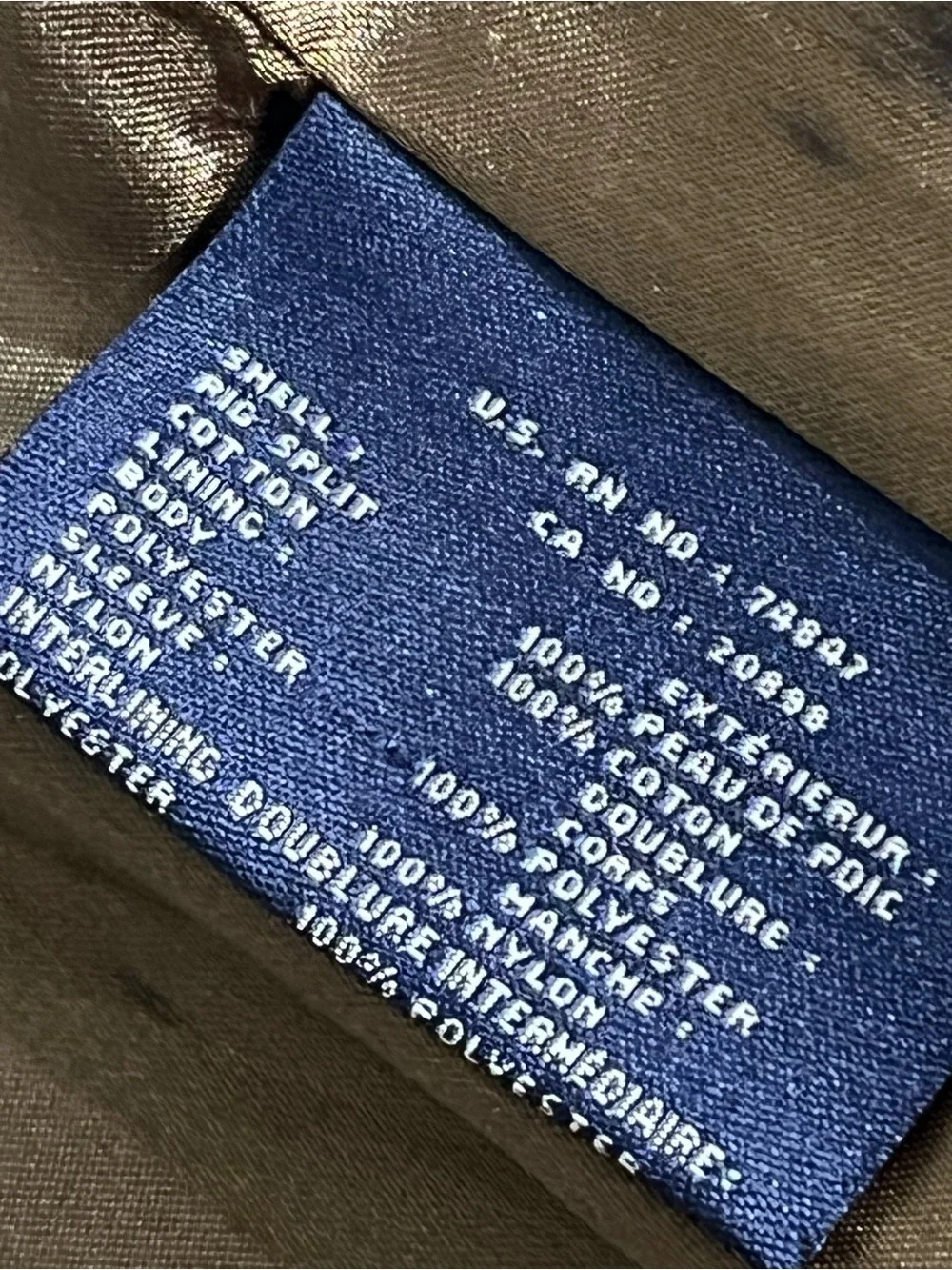 Dockers lightweight quilted