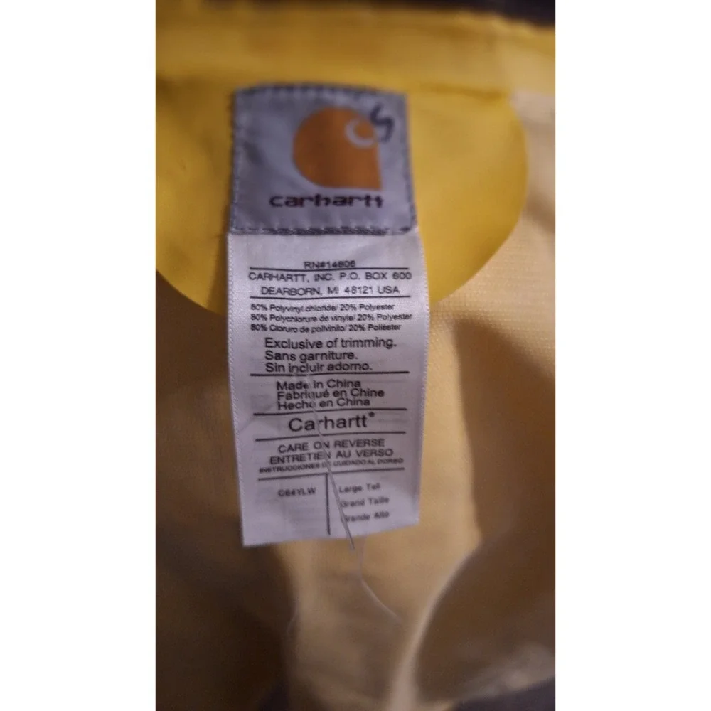 Carhartt weather outerwear reference