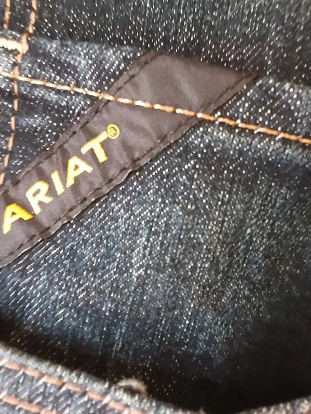 Ariat Rebar M7 Men’s Jeans 40x32 Slim Straight Leg Dark Wash Work Denim