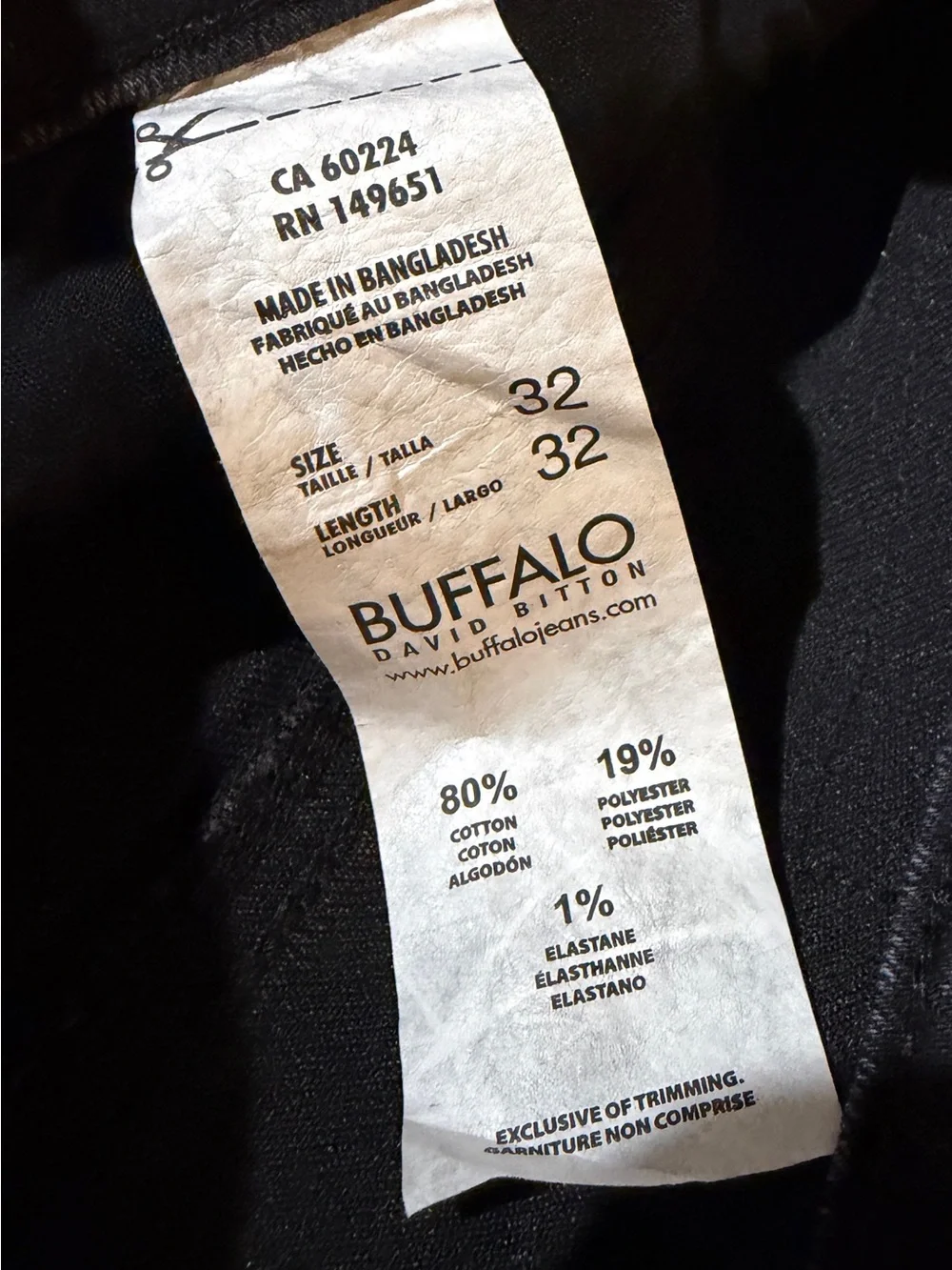 Buffalo David Bitton slim straight
