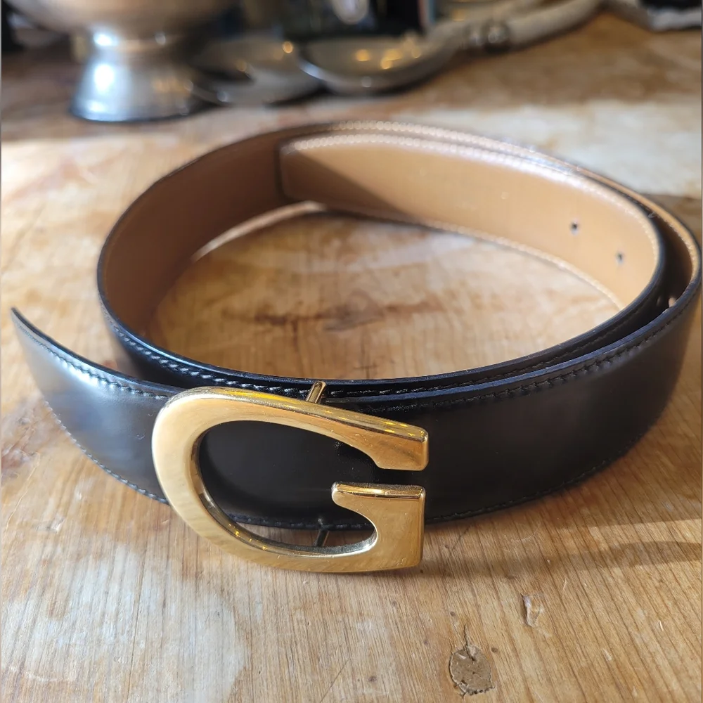Gucci Leather Unisex Belt