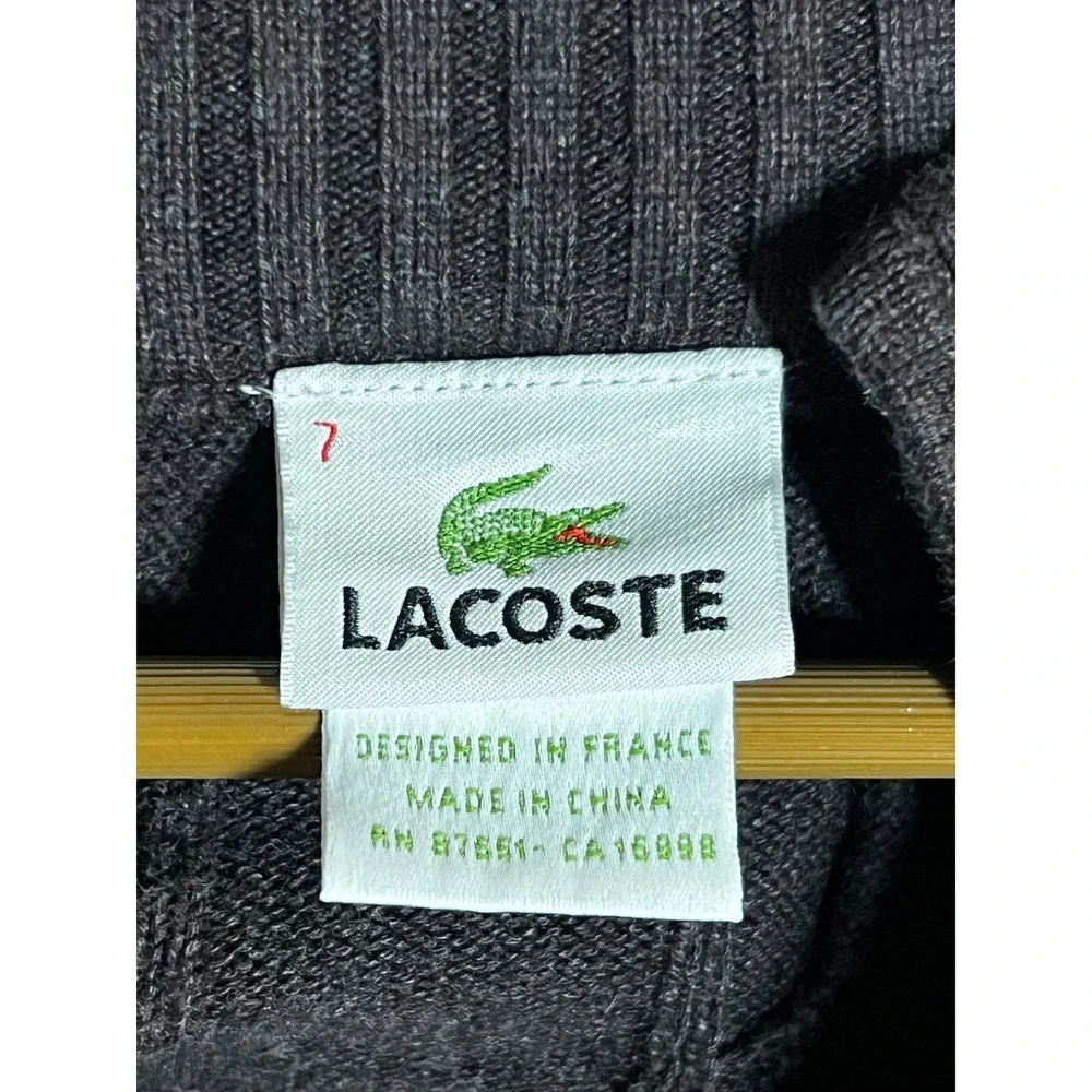 Lacoste sweater knit measurements