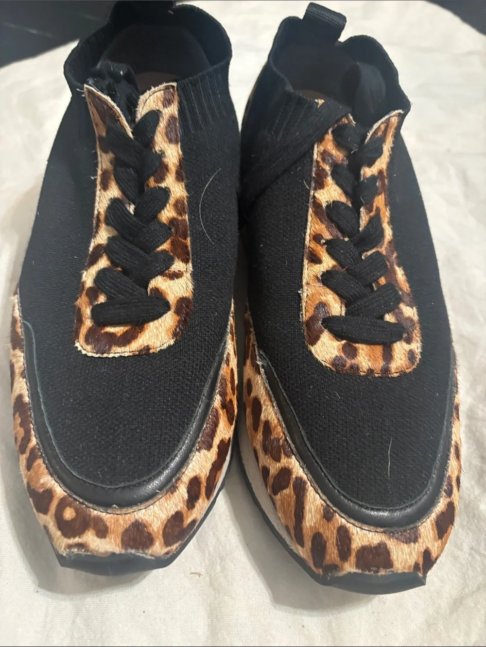 Loeffler Randall black knit