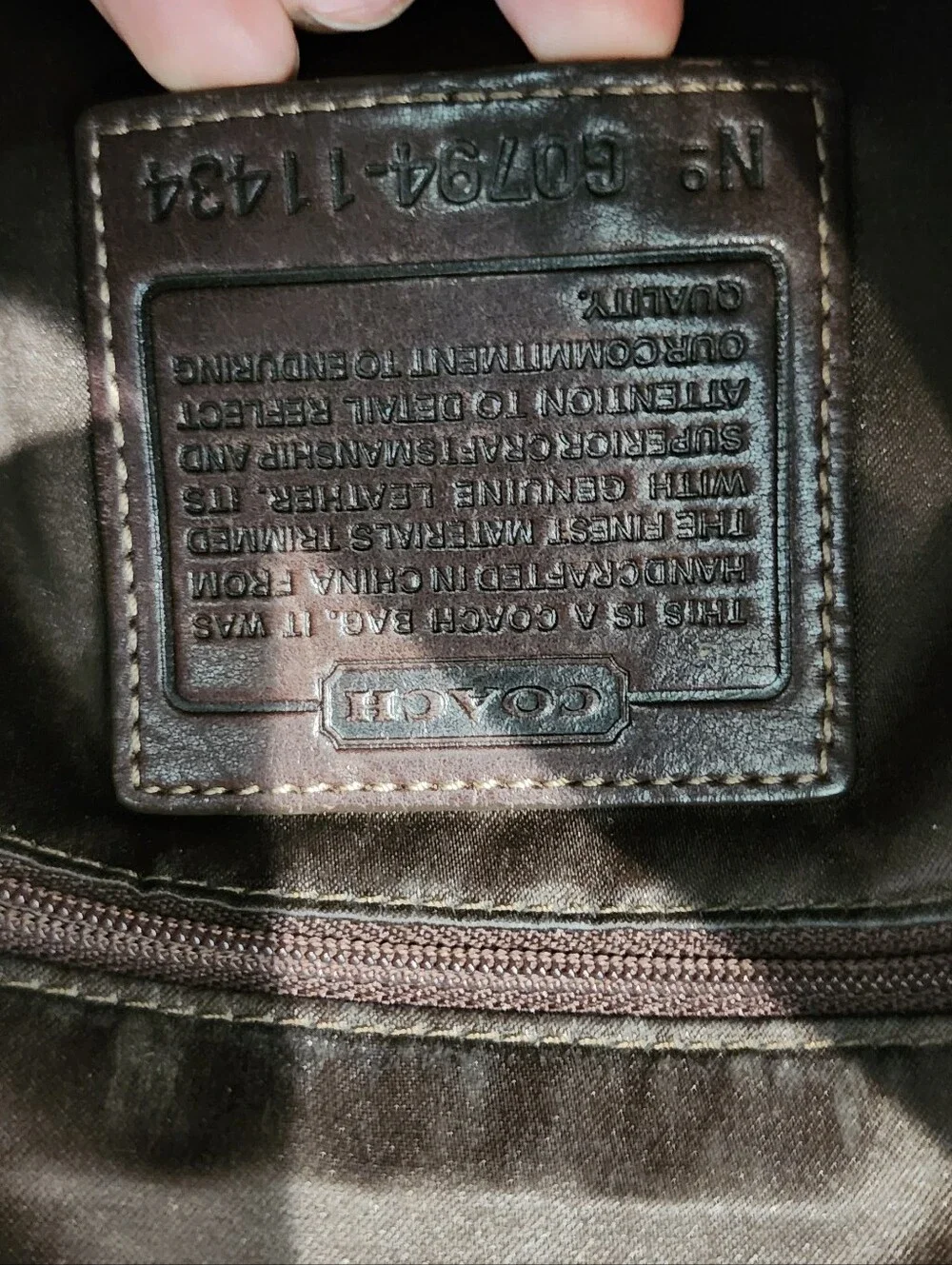 Coach classic messenger