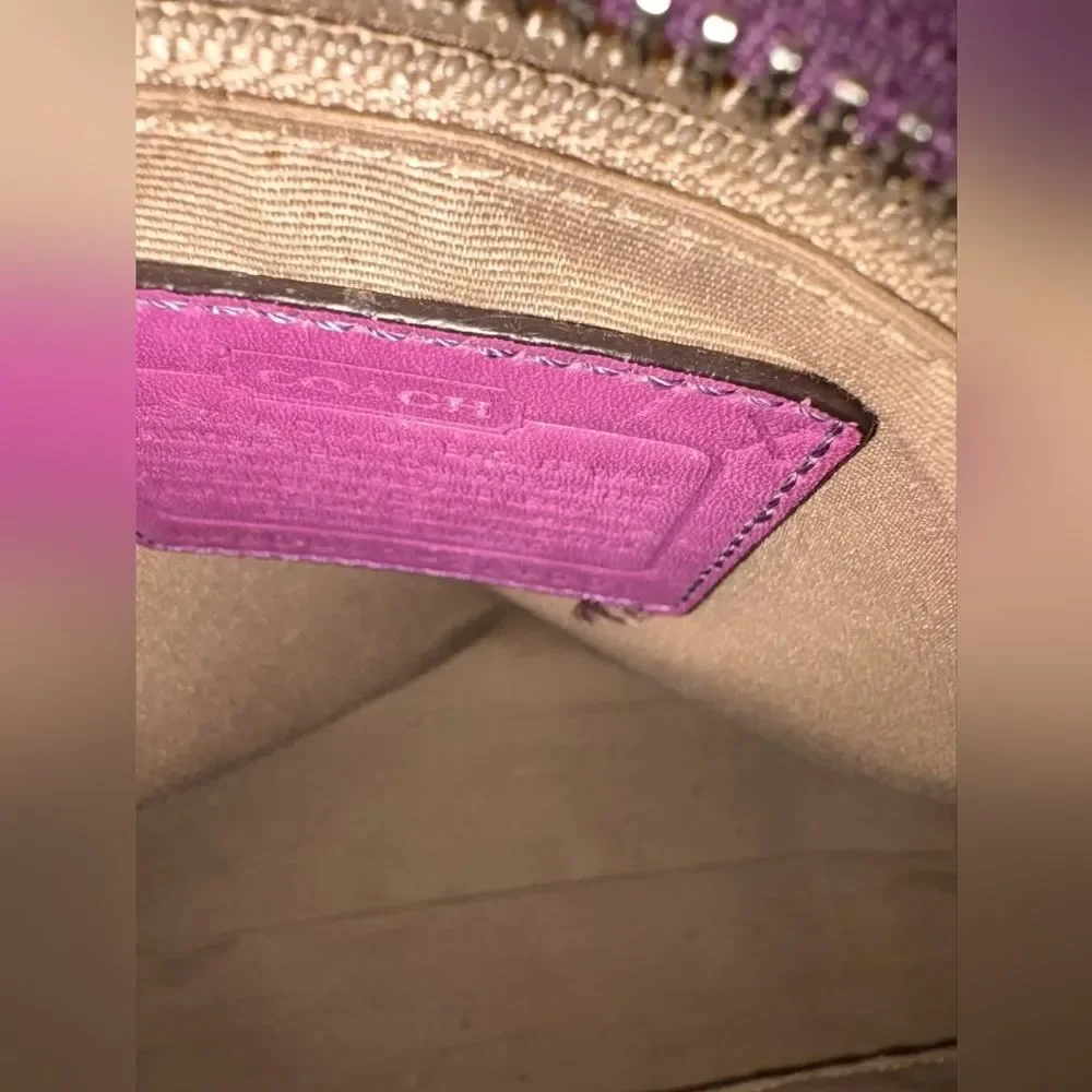 Coach chic tote
