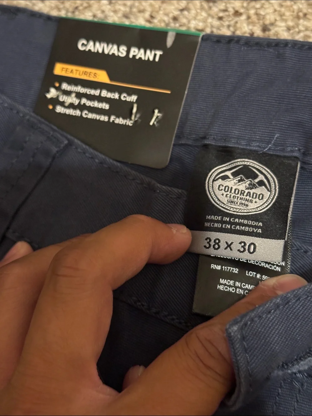 Colorado Clothing classic navy