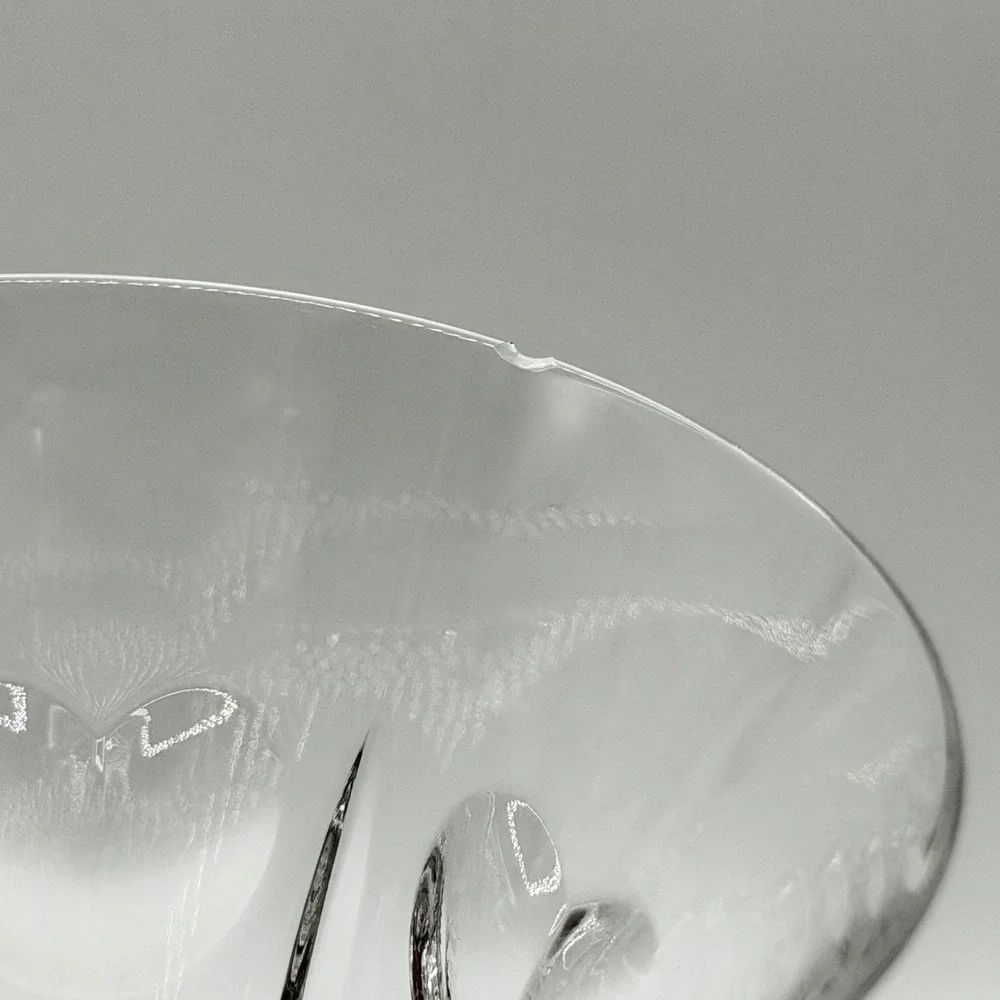 Waterford Clear Crystal Tall Flute Pair