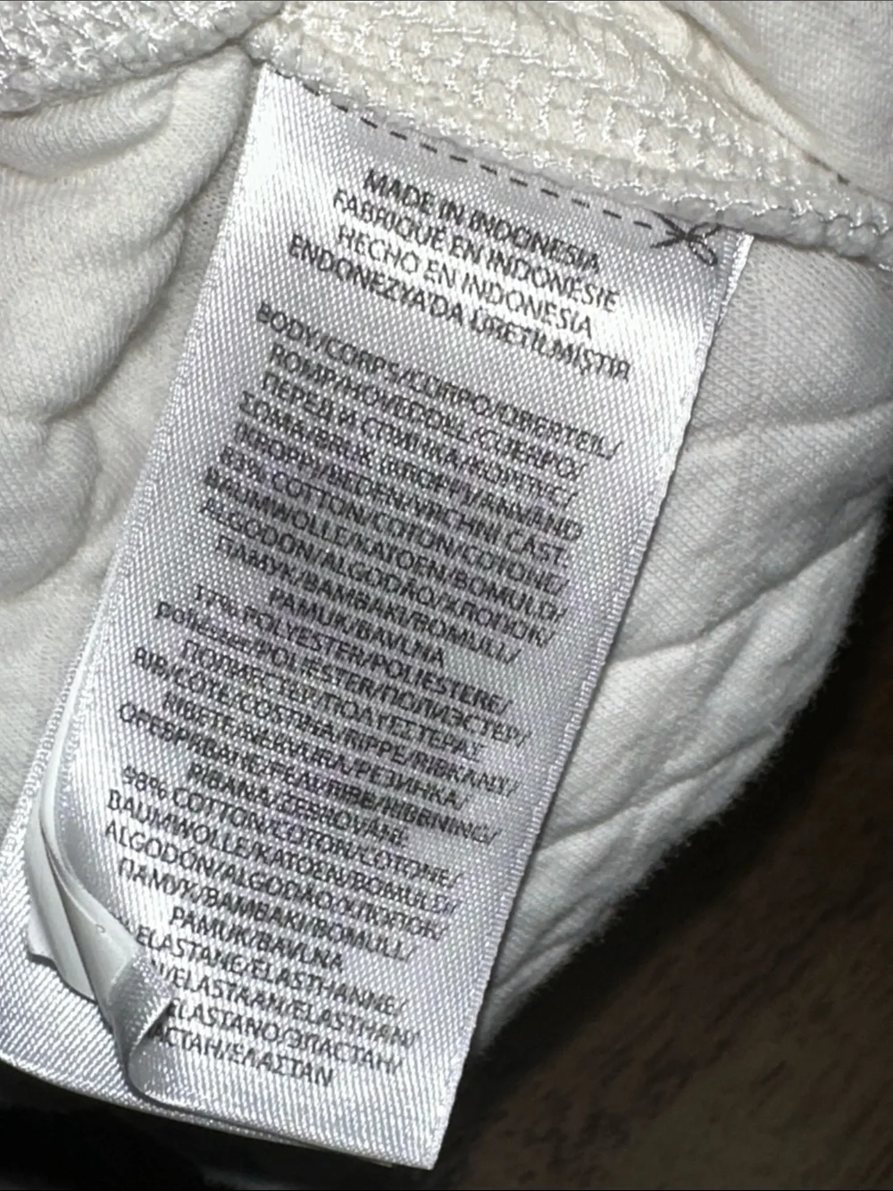 Polo Ralph Lauren front stain photos